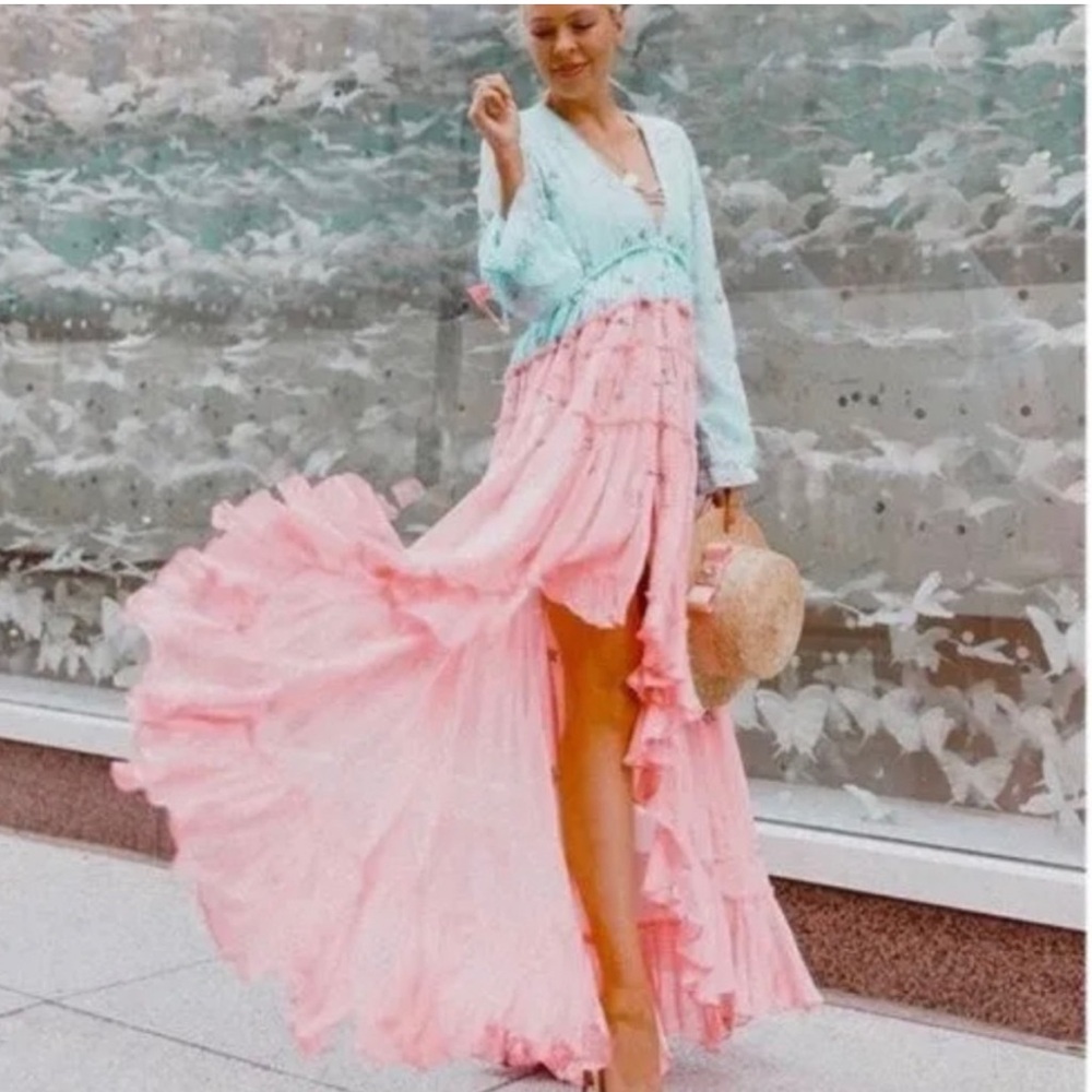 Rococo Sand gender reveal dress